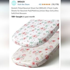💎!!7/$25.!!💎Basinet Sheets!
